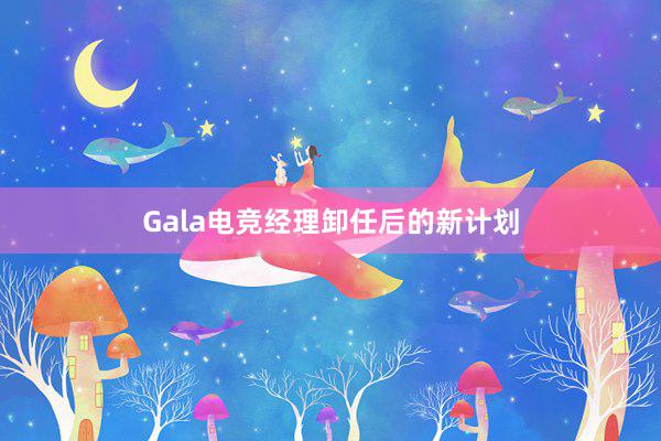 Gala电竞经理卸任后的新计划